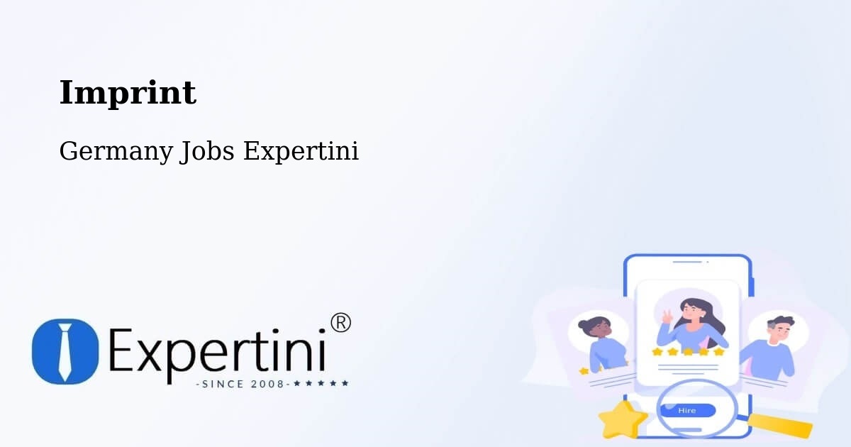 Imprint - Germany Jobs Expertini